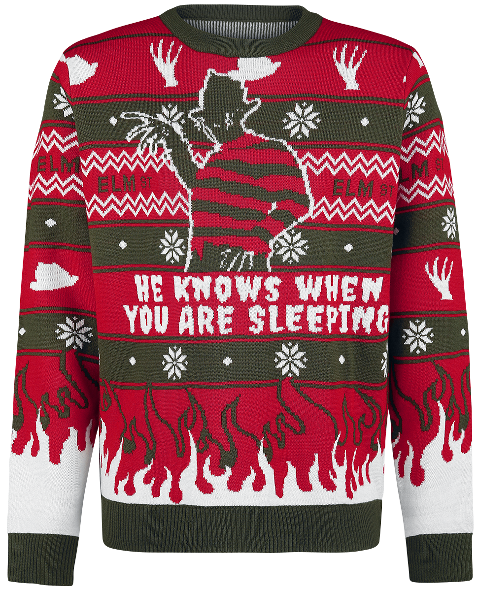Nightmare on Elmstreet - Freddy - Sweater - multicolour image