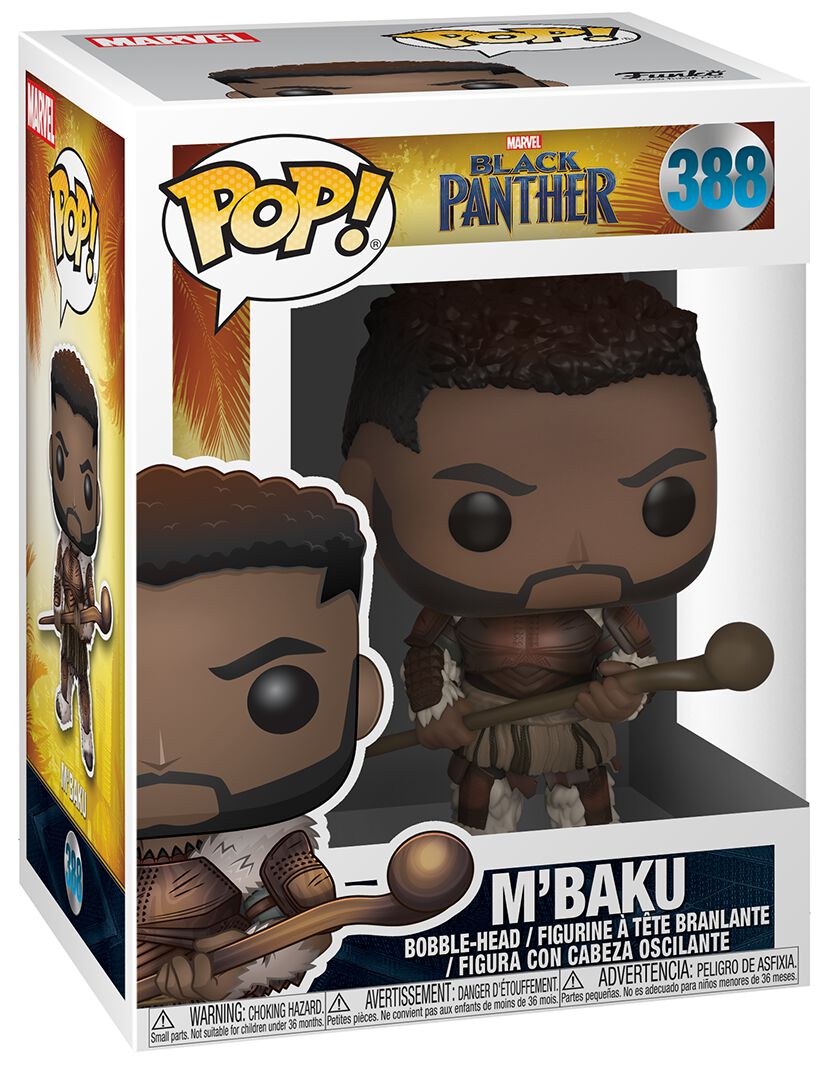 Figurine Black Panther warrior falls (Black Panther) | Funko Pop