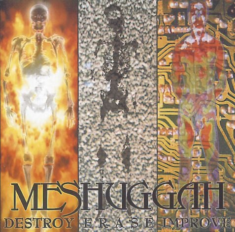 Meshuggah Destroy Erase Improve CD multicolor