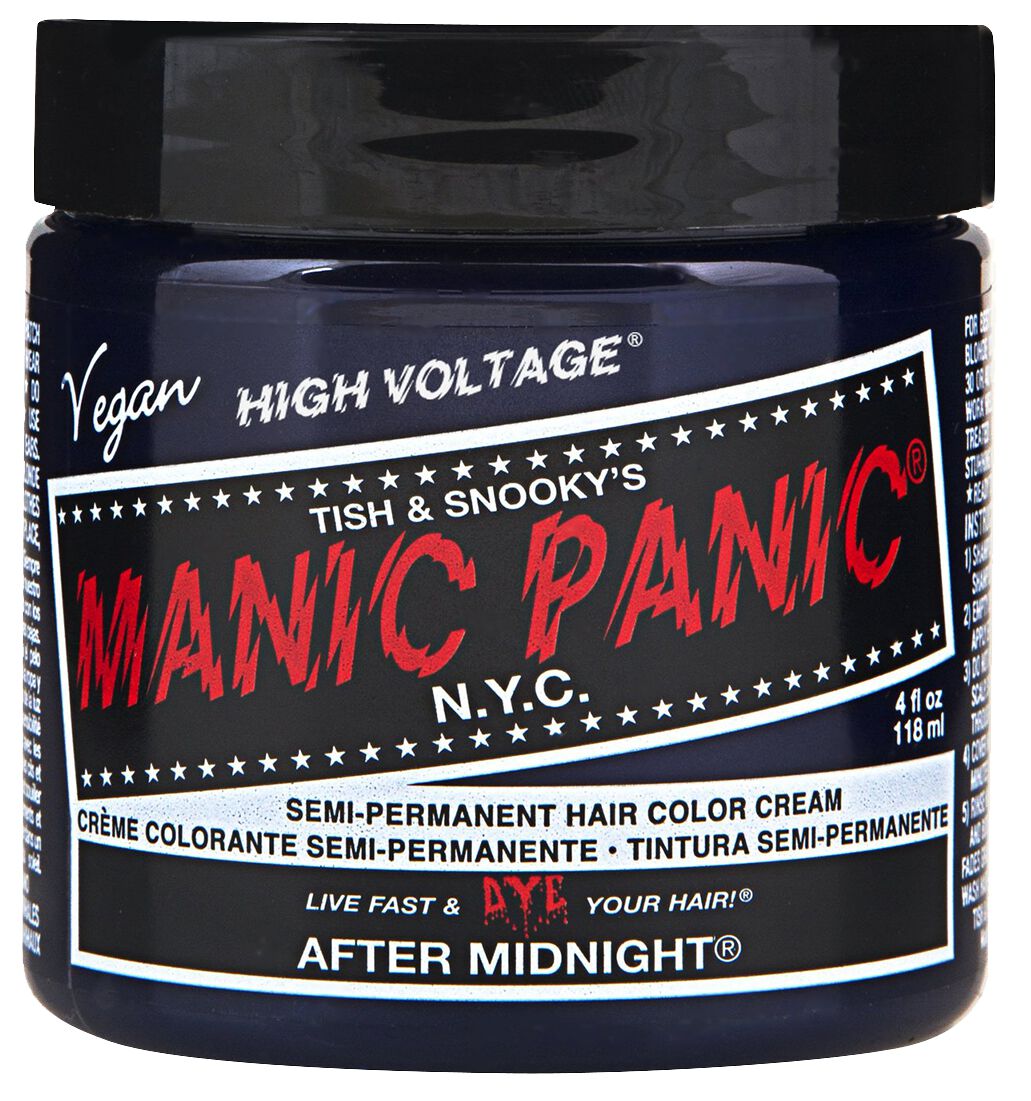 Levně Manic Panic After Midnight Blue - Classic barva na vlasy modrá