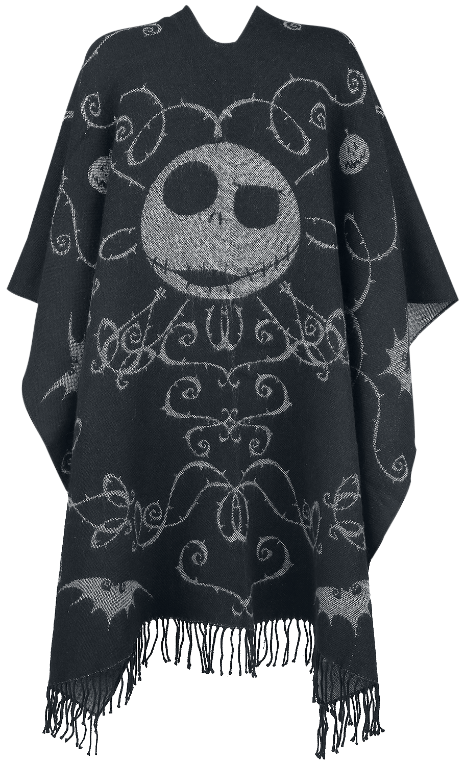 The Nightmare Before Christmas Jack Cardigan schwarz grau