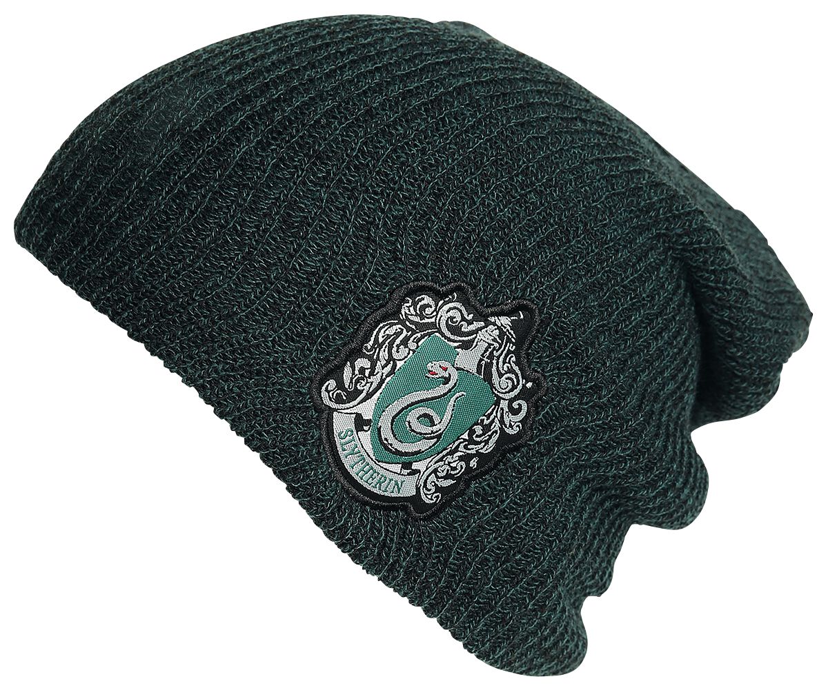 Harry Potter Mütze - Slytherin - dunkelgrün  - EMP exklusives Merchandise!