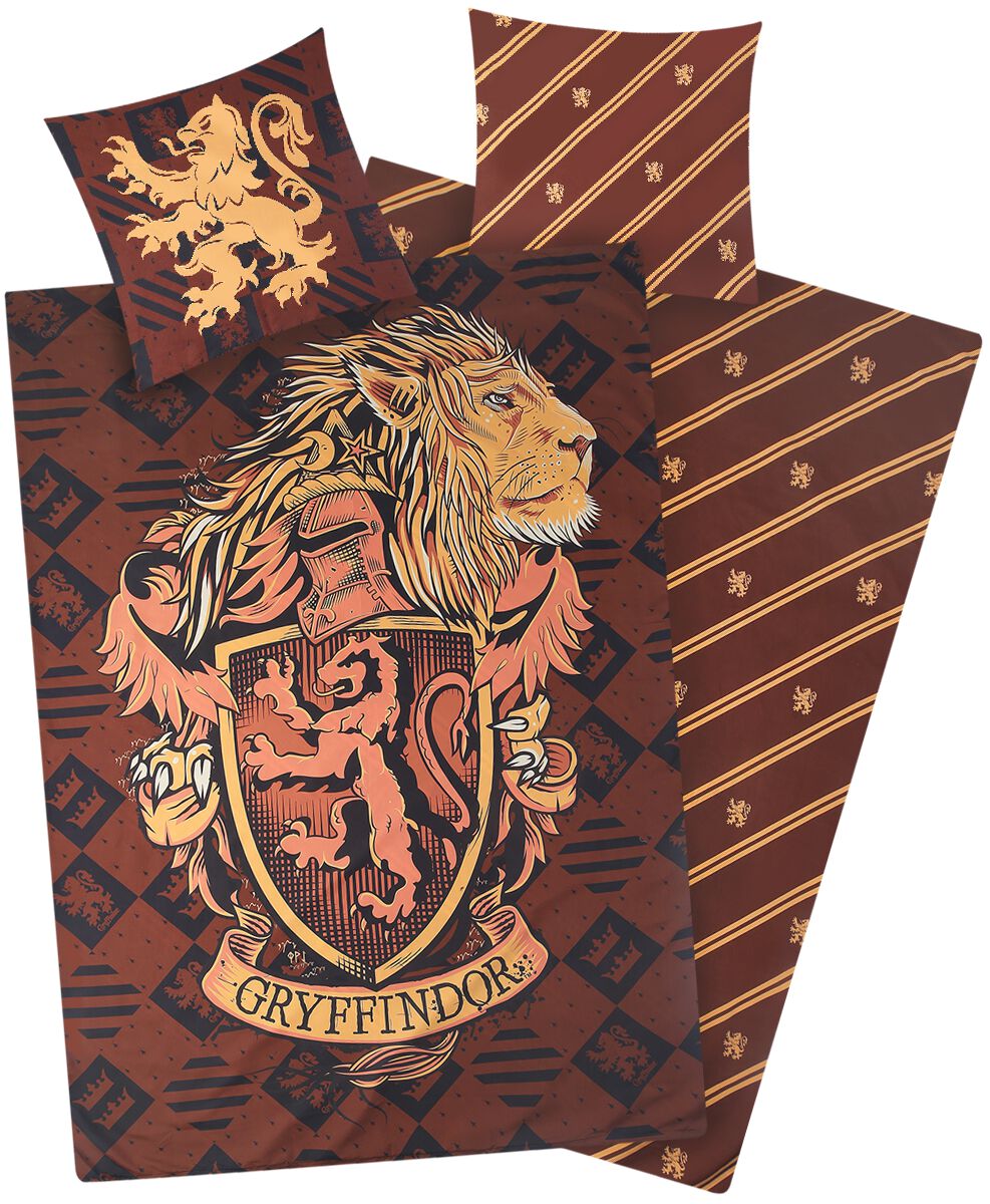 Harry Potter Bettwäsche - Gryffindor - multicolor  - EMP exklusives Merchandise!