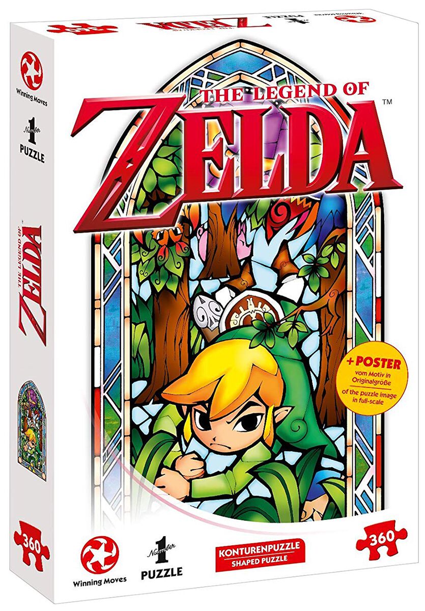 The Legend Of Zelda Boomerang Puzzle multicolor