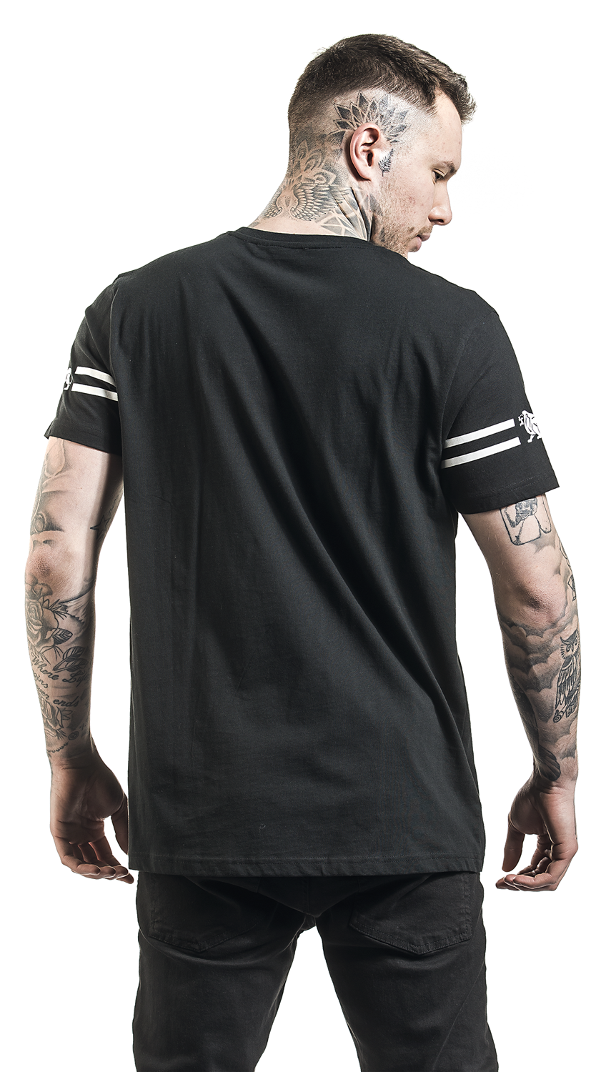 Lonsdale London Aldeburgh T-Shirt schwarz