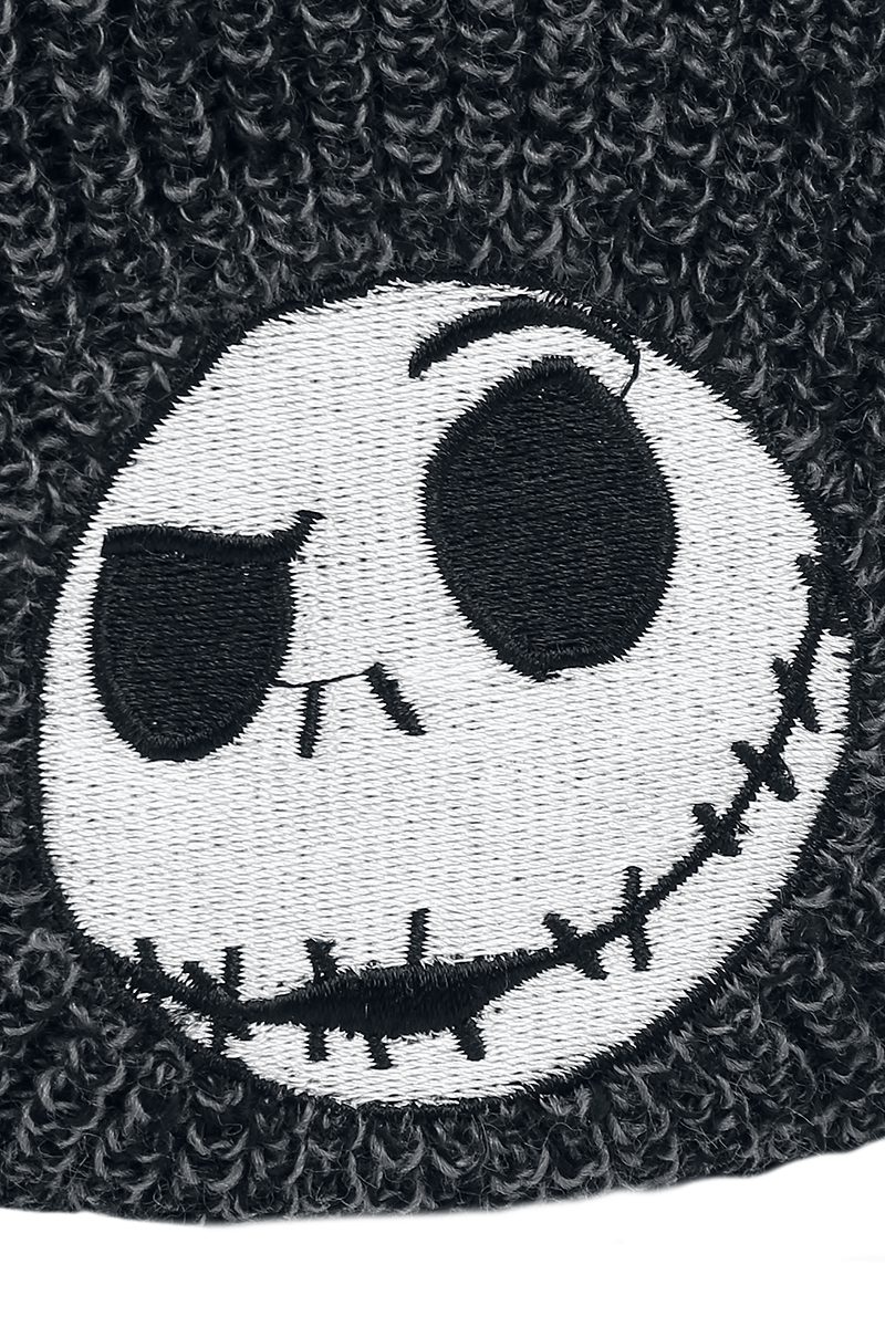 The Nightmare Before Christmas Jack Skellington Mütze schwarz grau