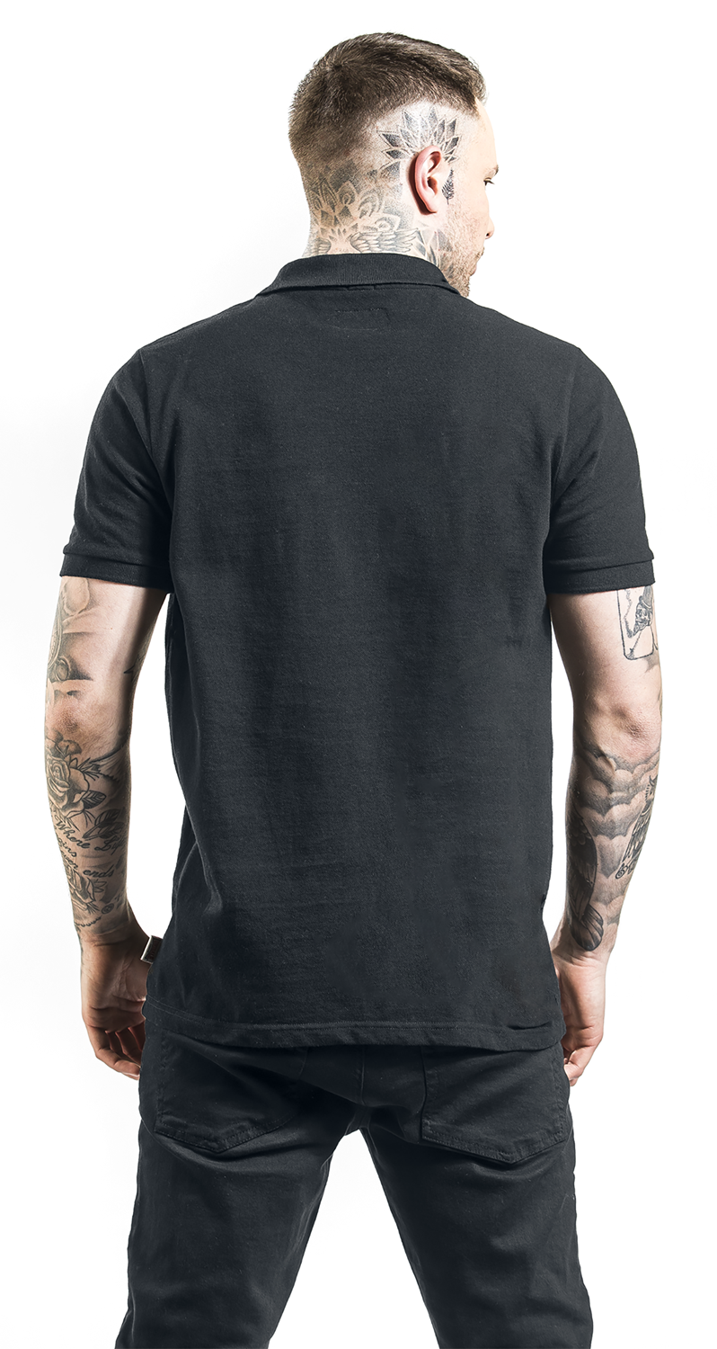 Lonsdale London Whalton Poloshirt schwarz