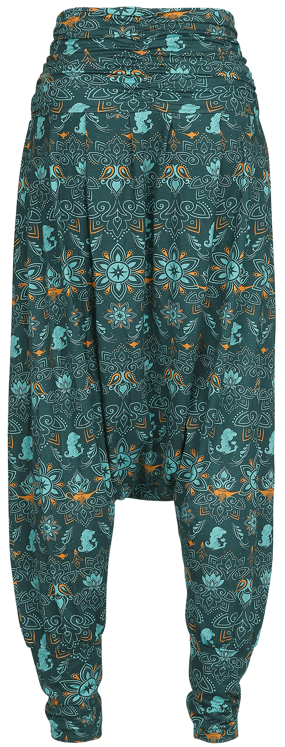 Aladdin Arabische Nächte Jumpsuit grün dunkelgrün