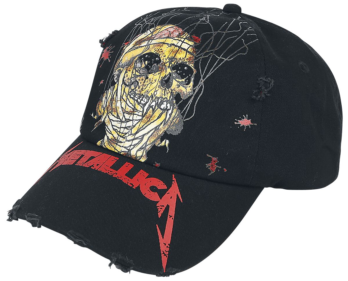 Metallica One - Distressed Dad Cap Cap schwarz