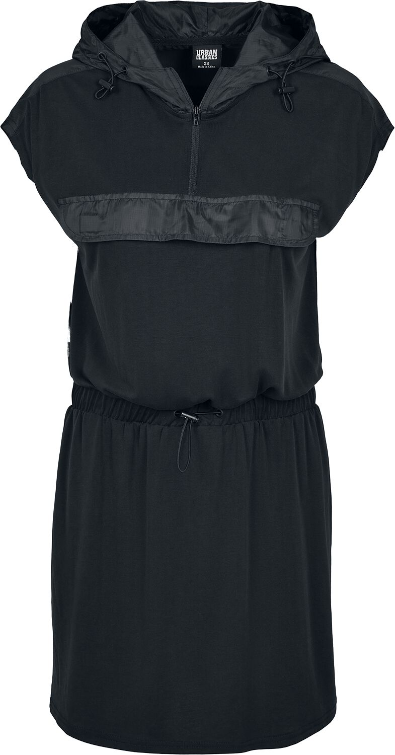 Urban Classics Ladies Modal Hoodie Dress Short dress black