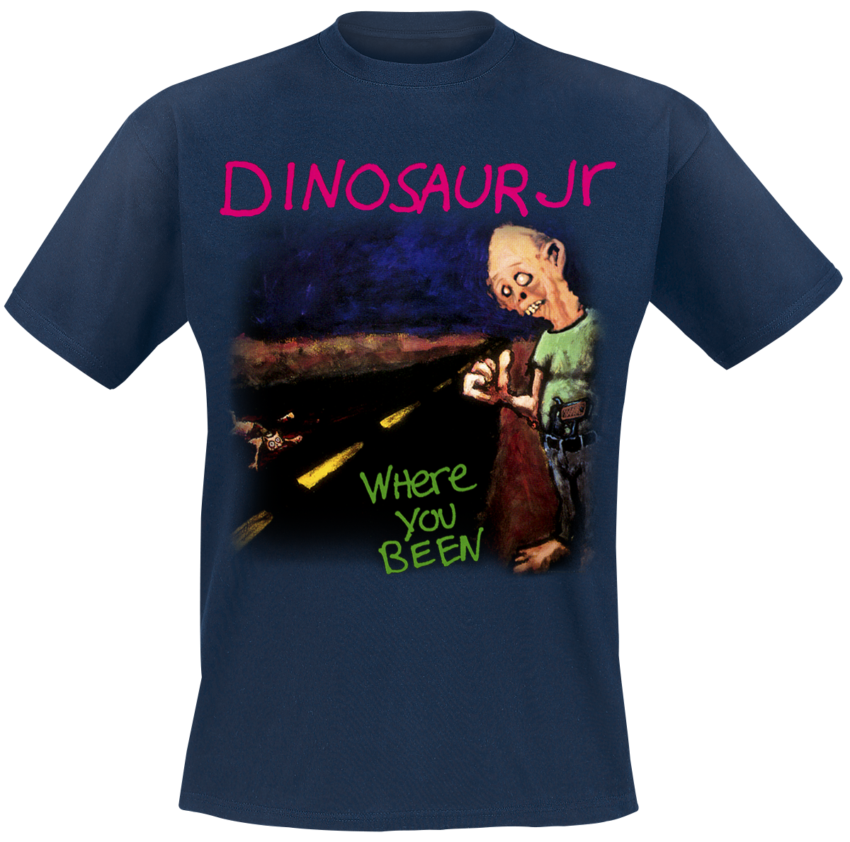 Dinosaur Jr. - Where You Been - T-Shirt - blue image