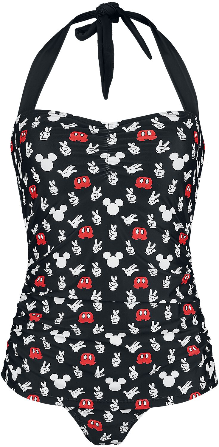 Mickey Mouse Hand Swimsuit black