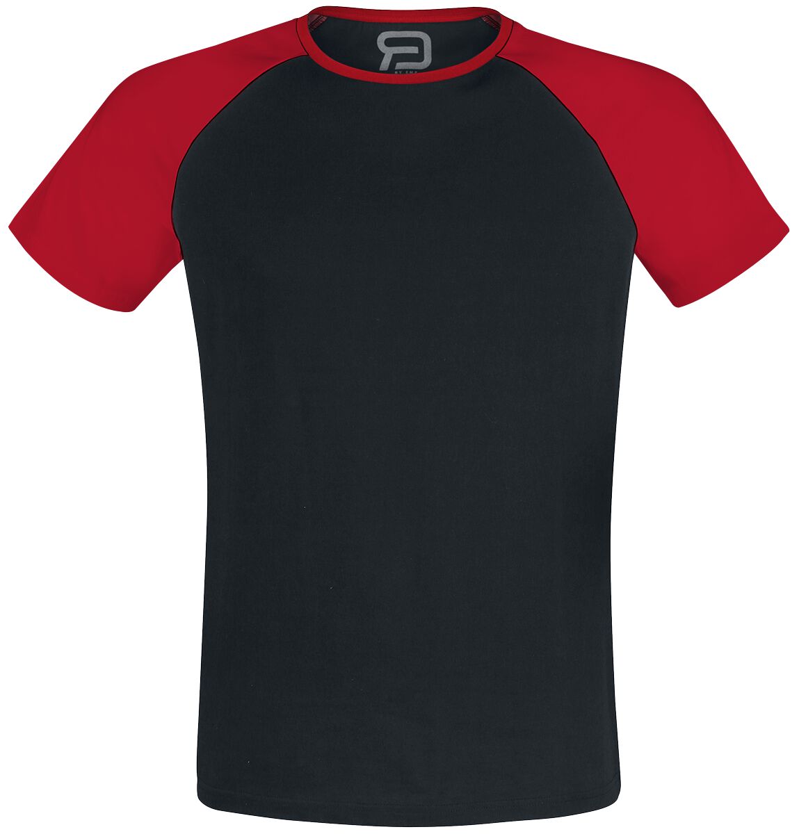 RED by EMP Short Raglan Road T-Shirt black red