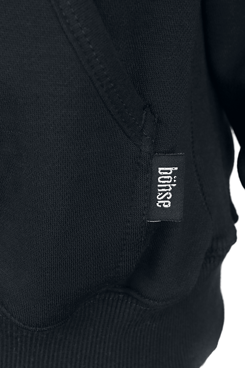 Böhse Onkelz Retro Logo Kapuzenjacke schwarz
