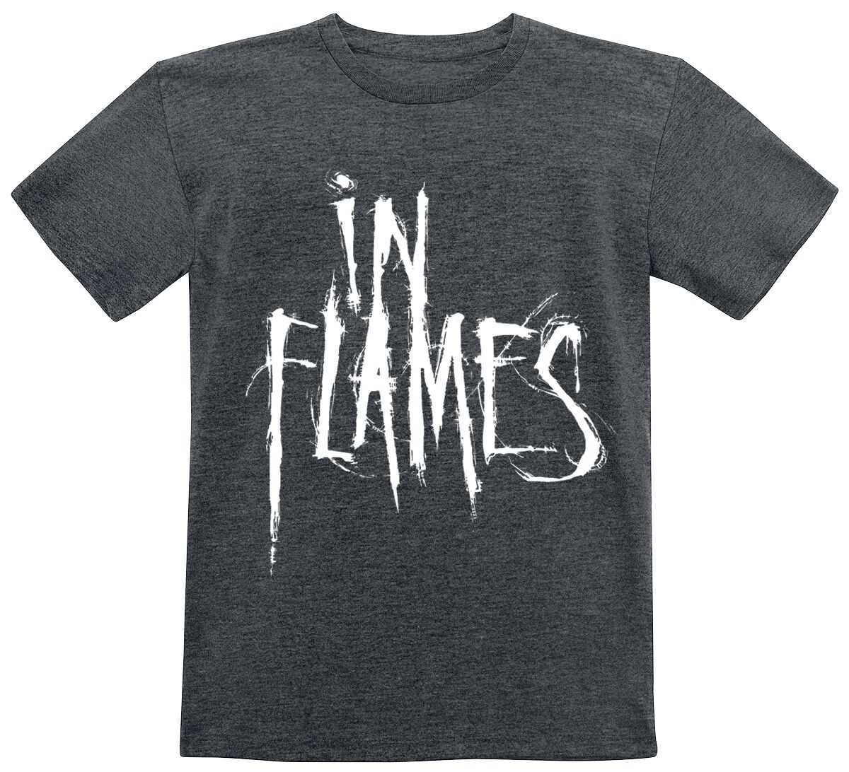 Image of In Flames Metal-Kids - Logo Kinder-Shirt anthrazit