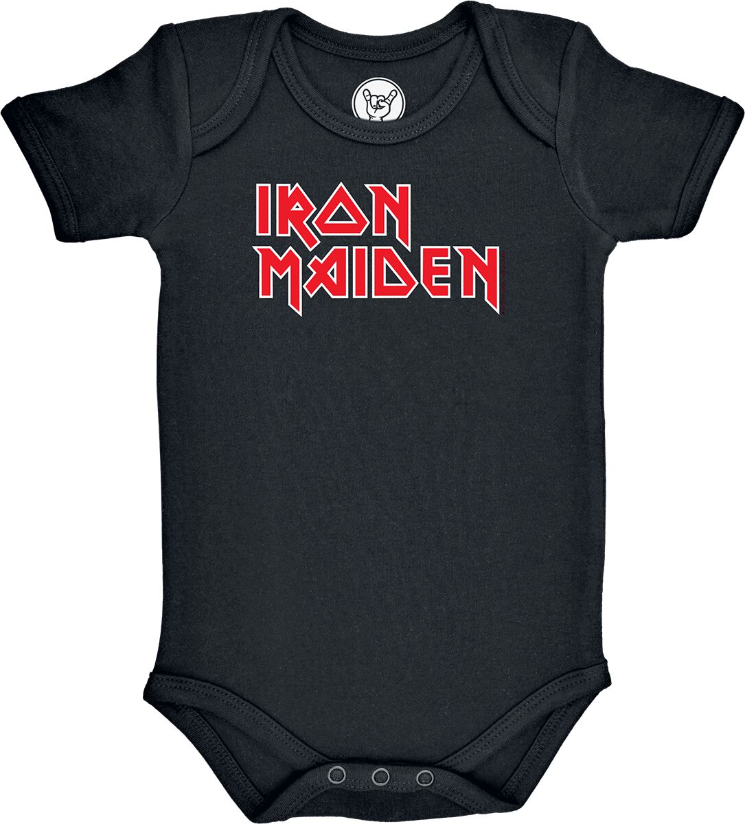Image of Iron Maiden Metal-Kids - Logo Body schwarz