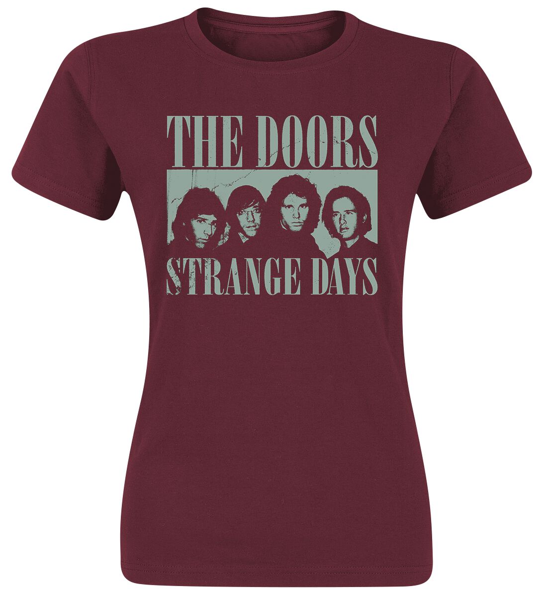 The Doors Strange Days T-Shirt red