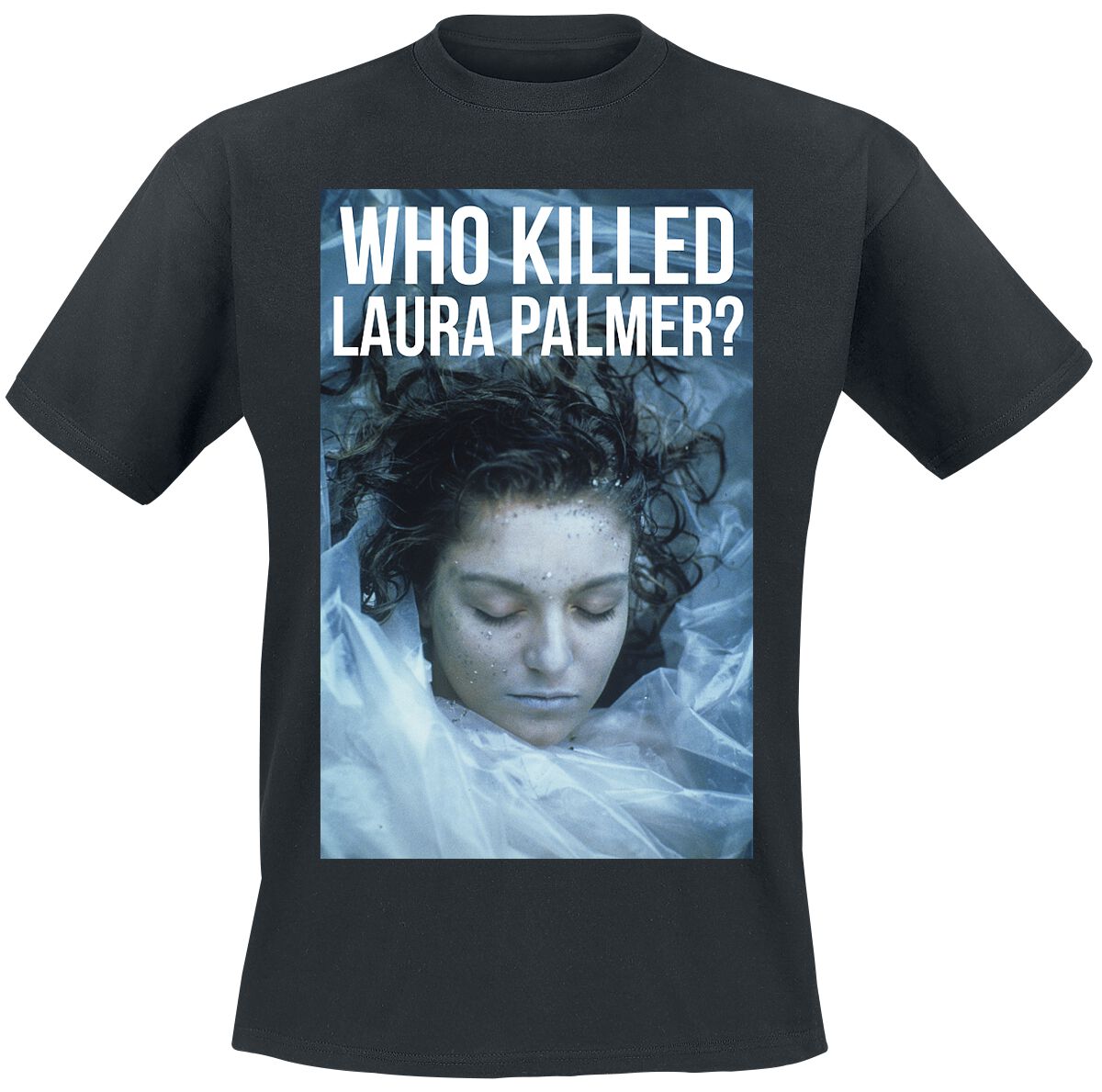 Twin Peaks Who Killed Laura Palmer? T-Shirt black