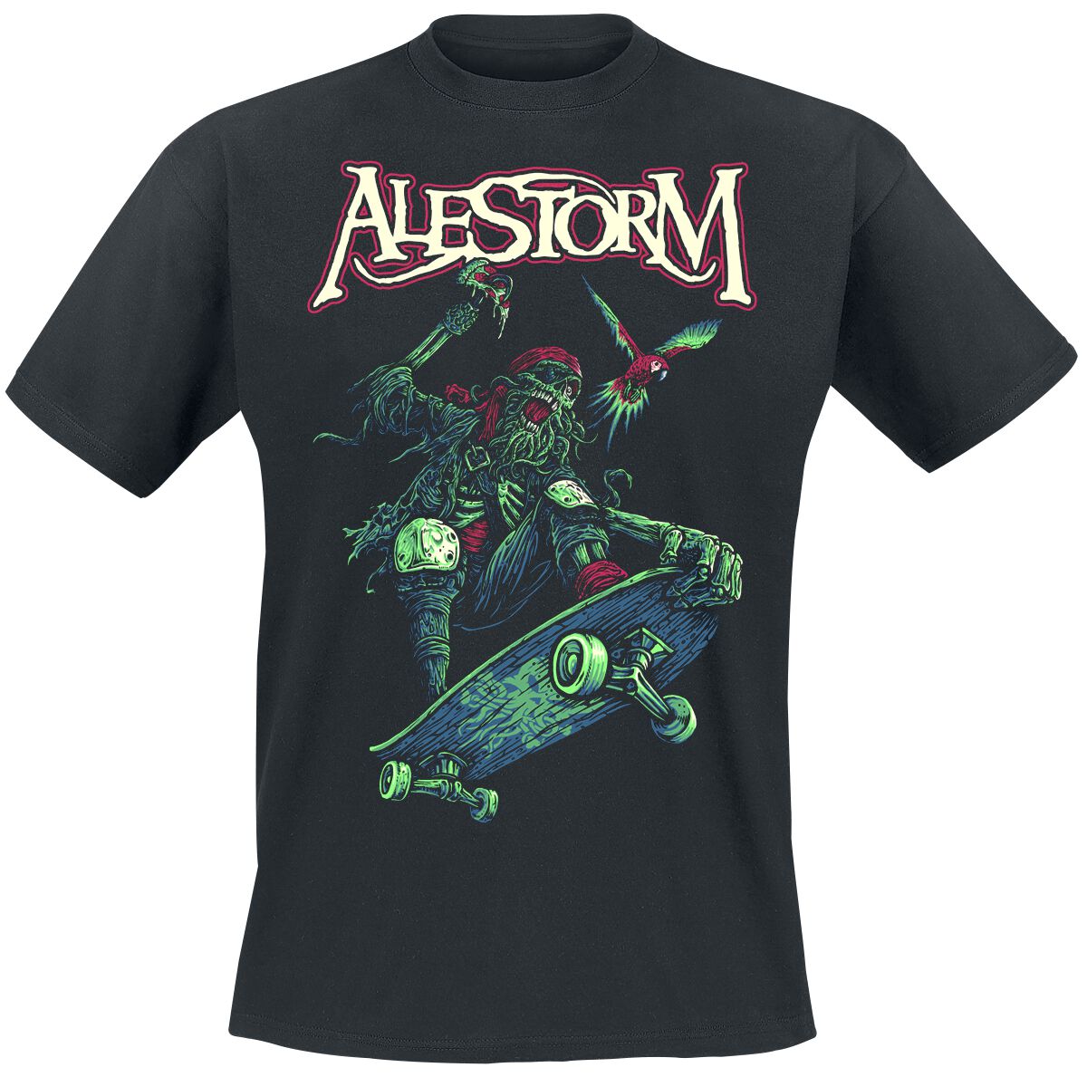 Alestorm Pirate Pizza Party T-Shirt black