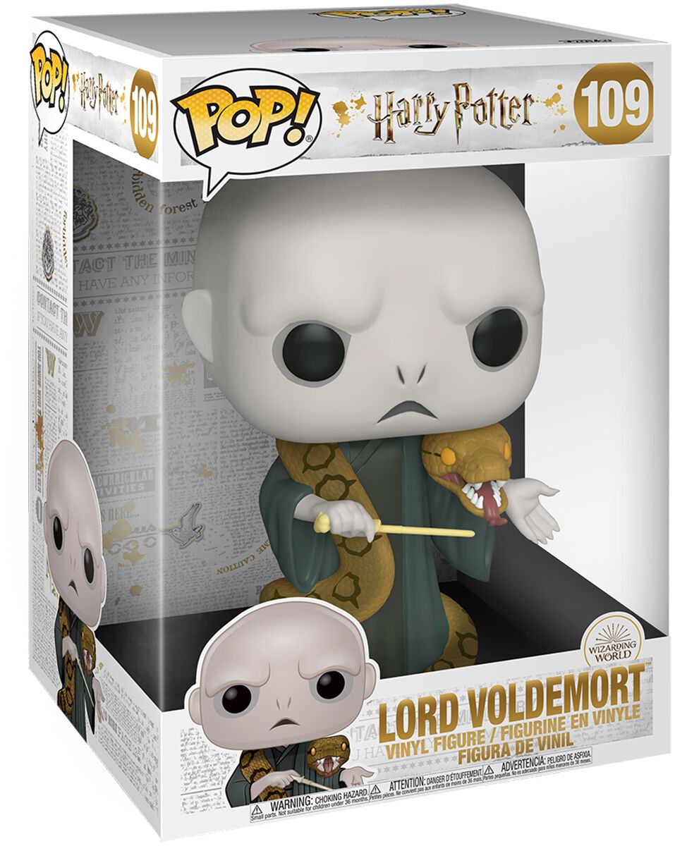 0889698480376 - Lord Voldemort (Jumbo Pop!) Vinyl Figur 109 Funko Pop! multicolor