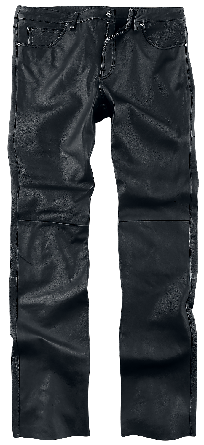 Gipsy - GBJeans LNTV - Lederhose - schwarz