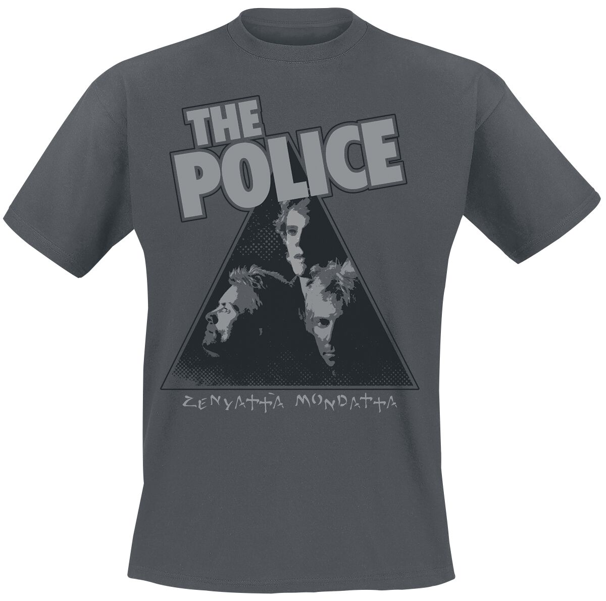 The Police Zenyatta T-Shirt charcoal