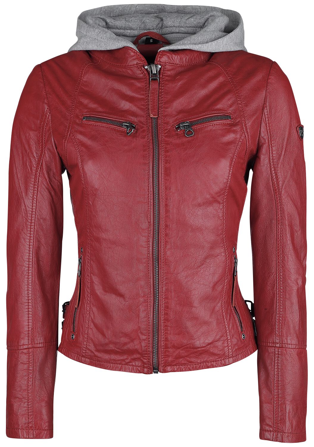 Gipsy Nola LEGV Leather Jacket red
