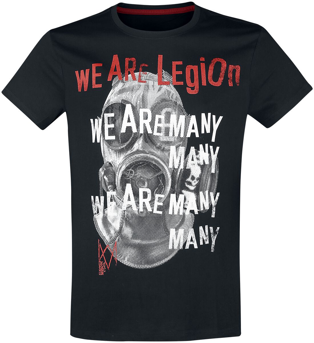 Watch Dogs Legion - We Are Legion T-Shirt black