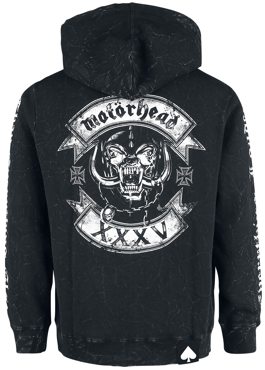 Motörhead Kapuzenjacke - EMP Signature Collection - S bis 3XL - für Männer - Größe M - anthrazit  - EMP exklusives Merchandise!