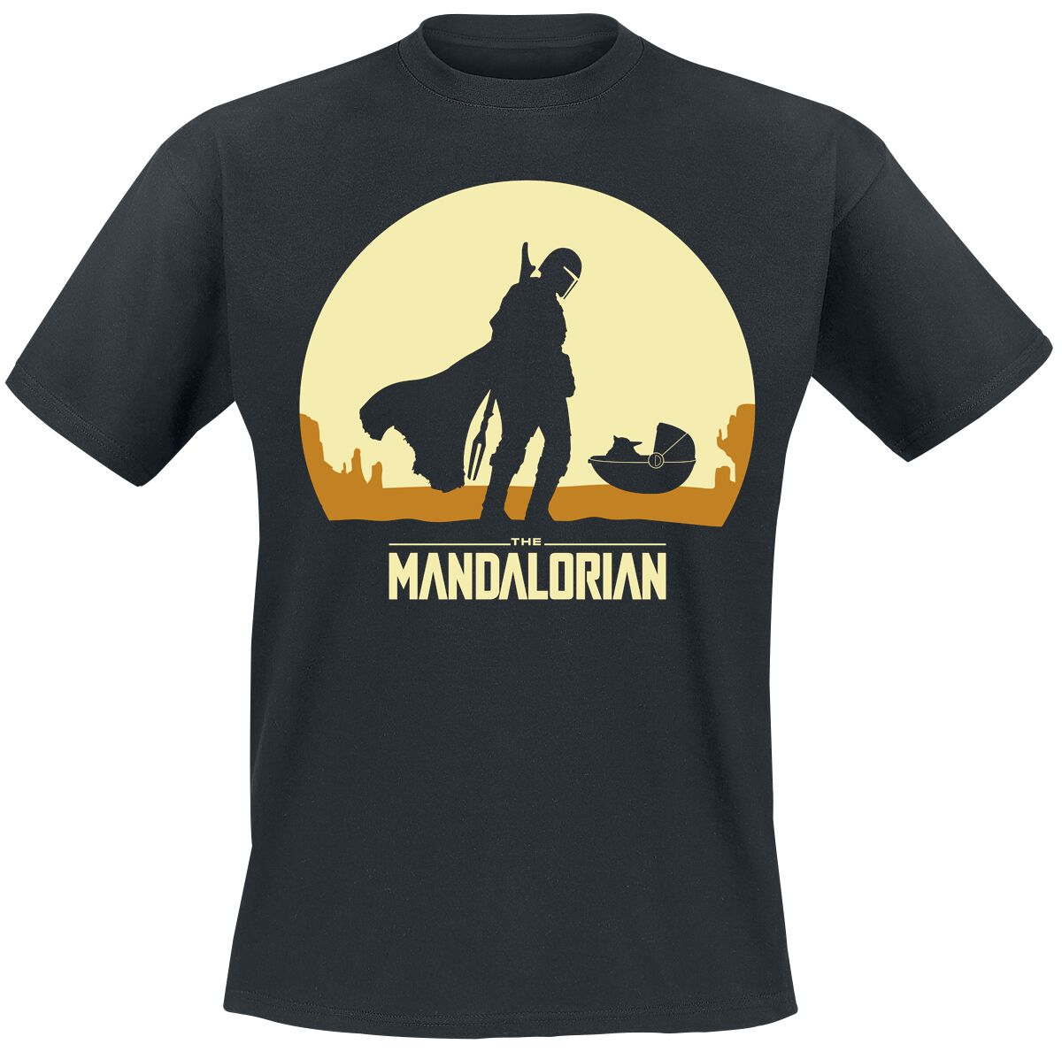 Star Wars The Mandalorian - Shadows T-Shirt black