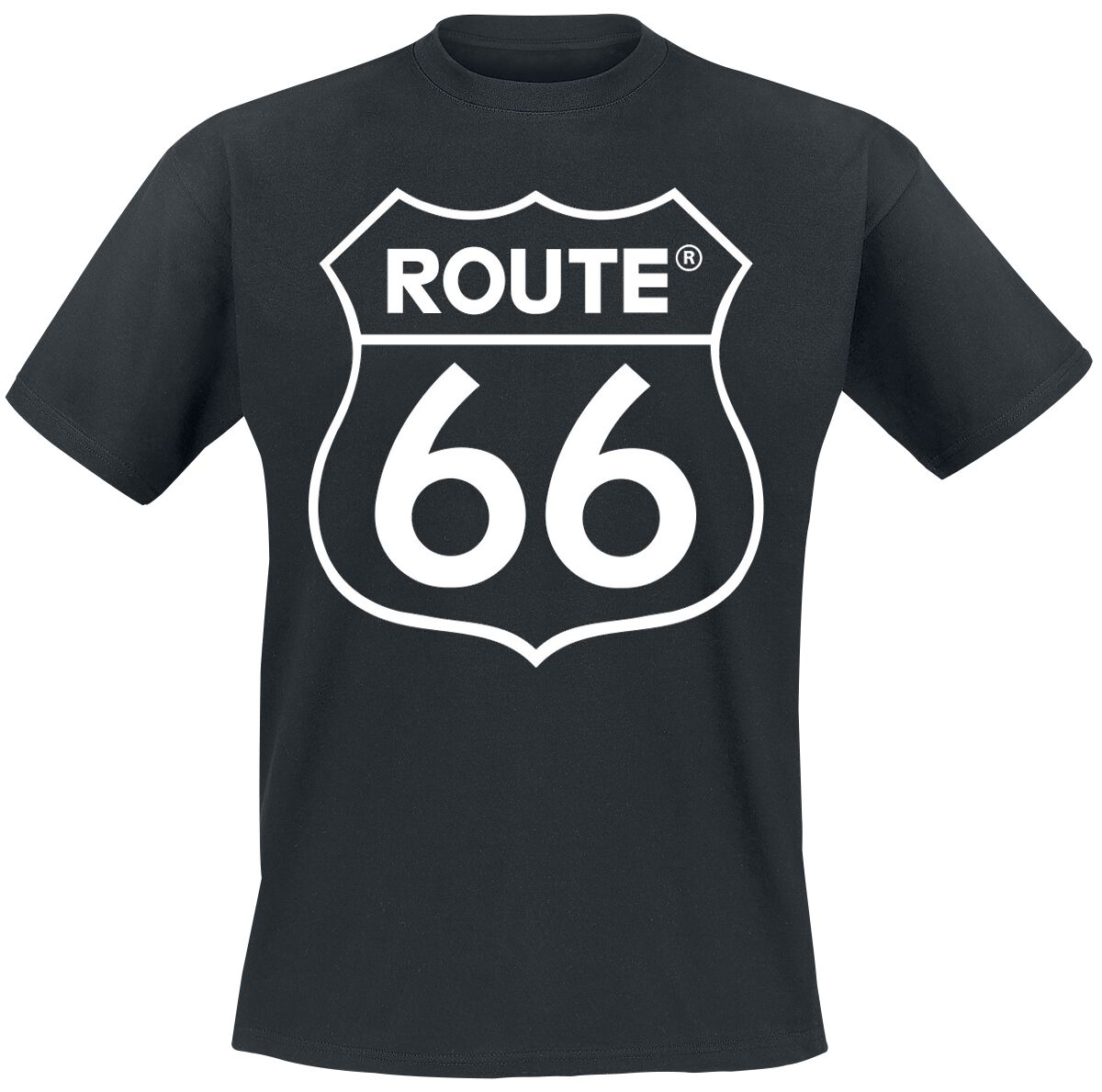 Route 66 Classic Logo T-Shirt black