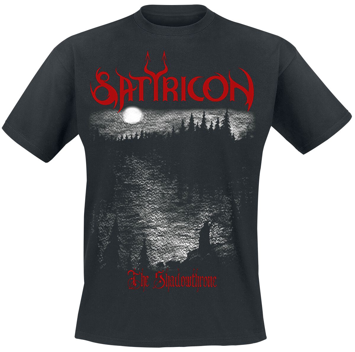 Image of Satyricon Shadowthrone T-Shirt schwarz