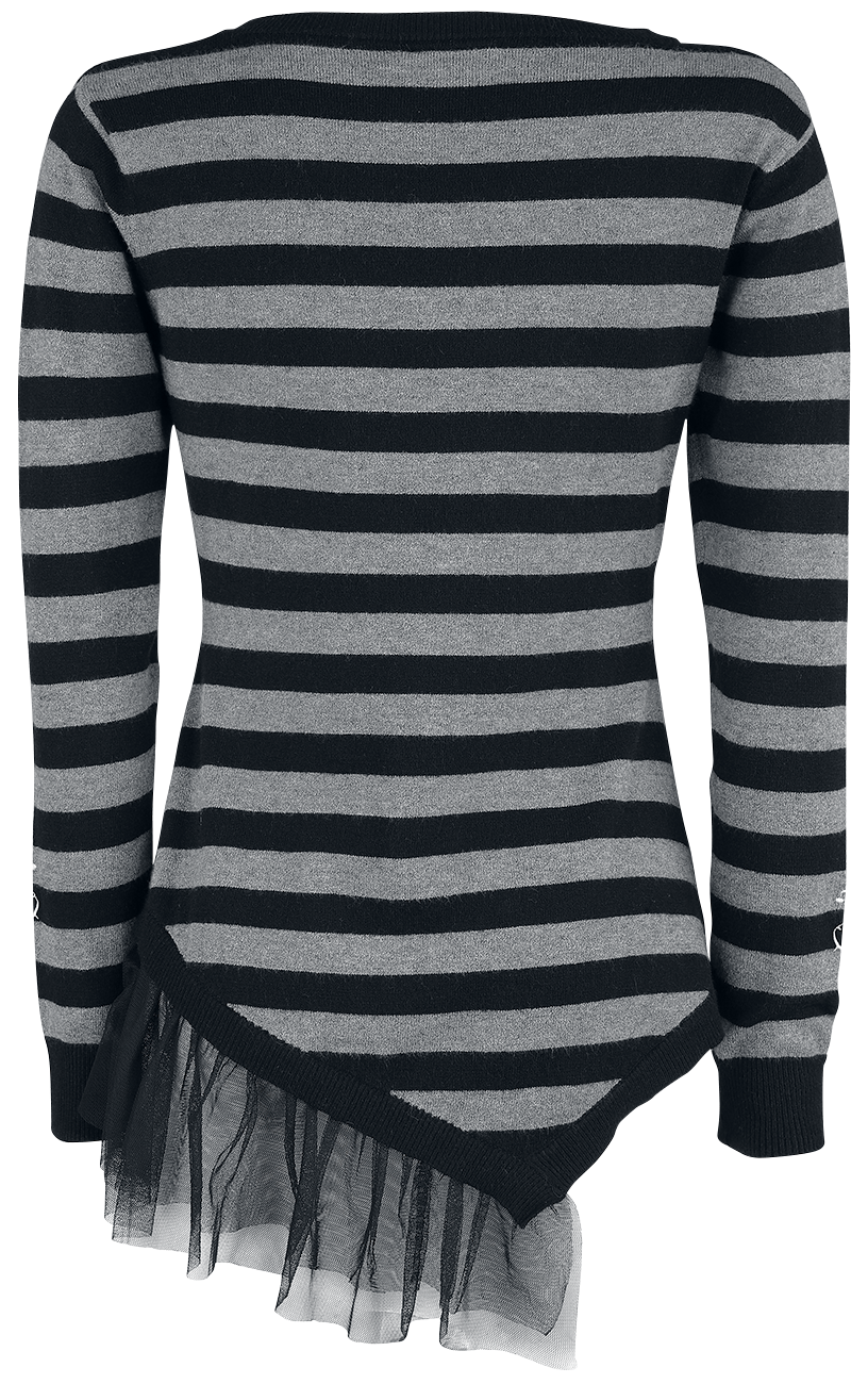 The Nightmare Before Christmas Jack Sweatshirt schwarz grau