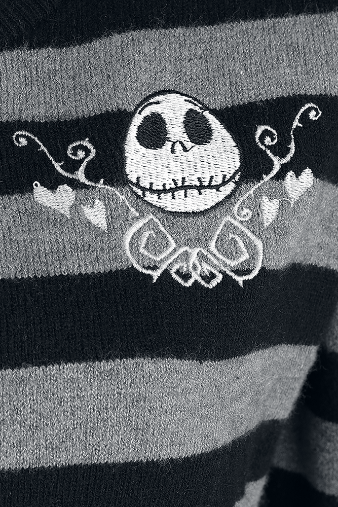 The Nightmare Before Christmas Jack Sweatshirt schwarz grau