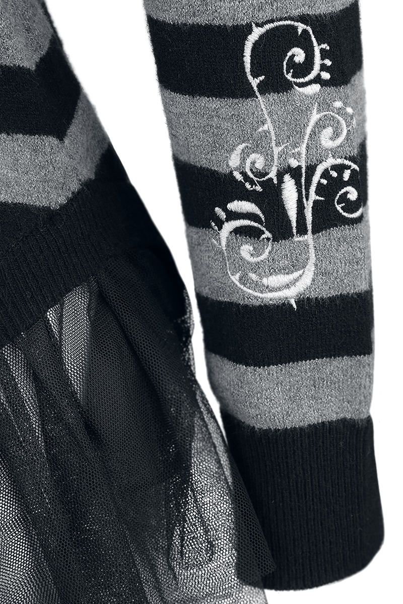 The Nightmare Before Christmas Jack Sweatshirt schwarz grau