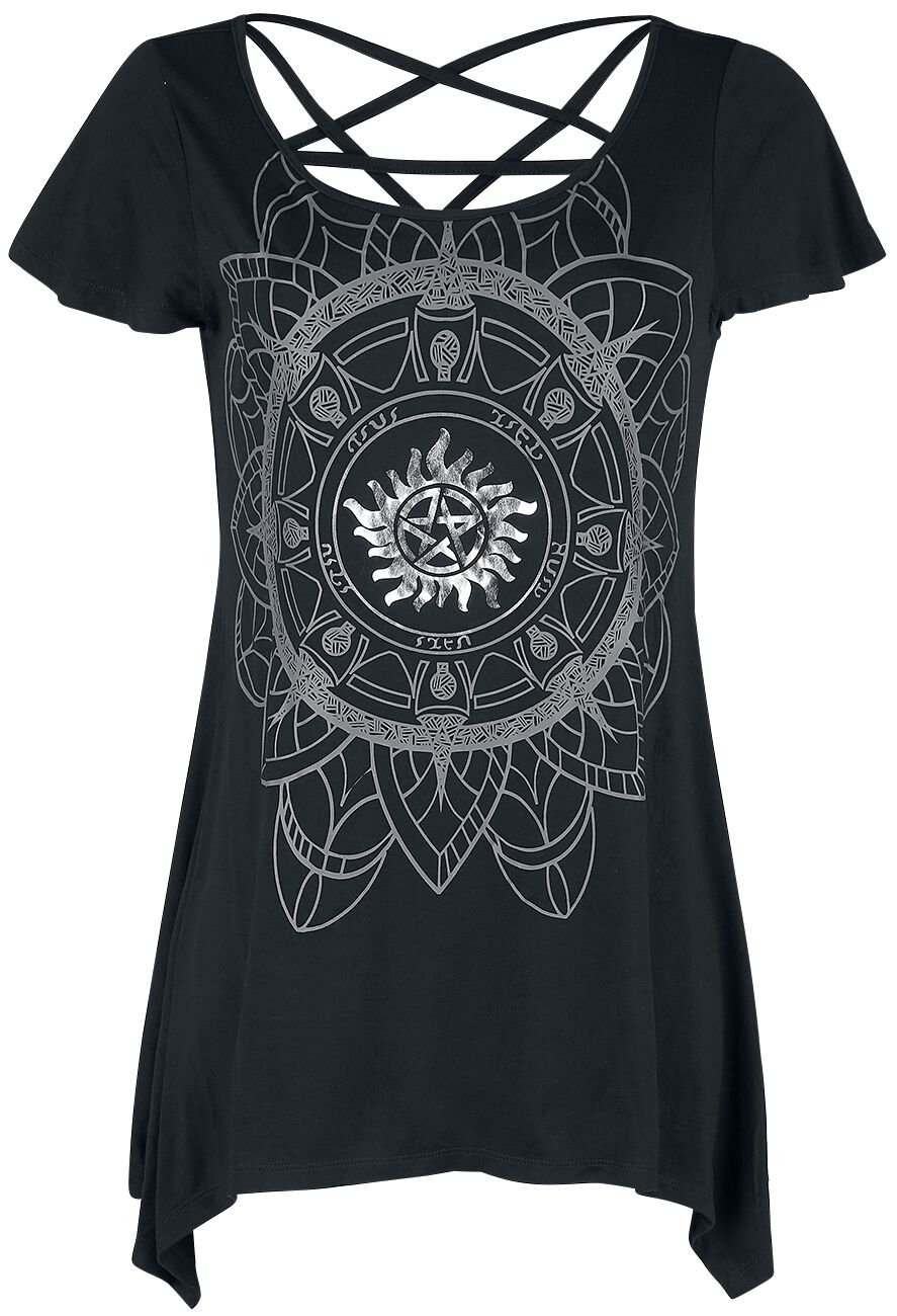 Image of T-Shirt Gothic di Supernatural - Hunter - M a XL - Donna - nero