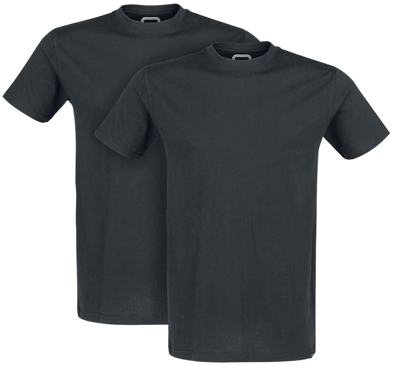 RED by EMP Doppelpack T-Shirts mit Rundhalsausschnitt T-Shirt schwarz in L