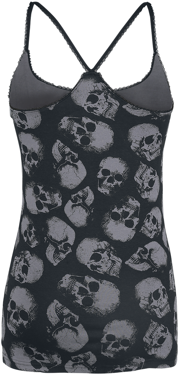 Thumbnail - Black Premium by EMP Doppelpack Tops mit Rundhalsausschnitt Top schwarz grau in 4XL