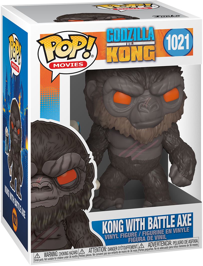 Image of Godzilla vs. Kong Kong With Battle Axe Vinyl Figur 1021 Sammelfigur Standard