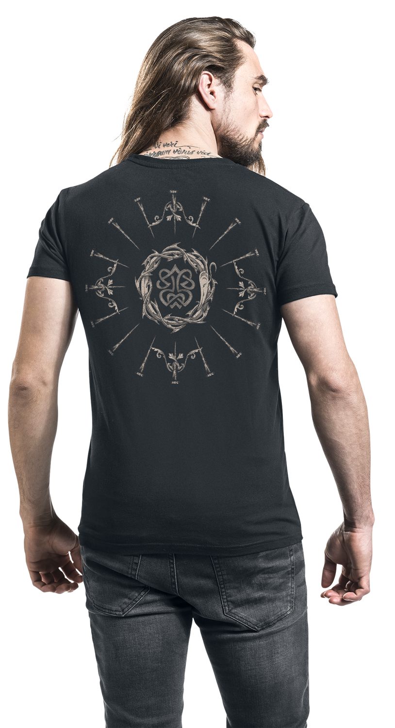 Paradise Lost Nails T-Shirt schwarz