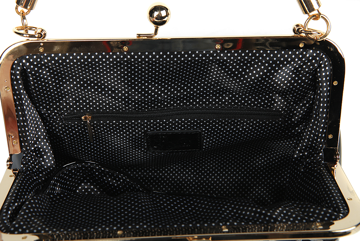 Thumbnail - Banned Alternative Gene Handtasche schwarz weiß