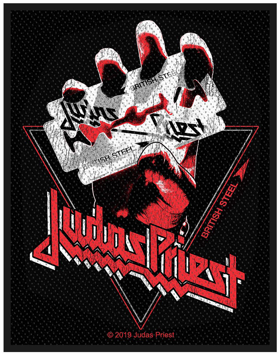 Judas Priest - British Steel Vintage - Patch - multicolor