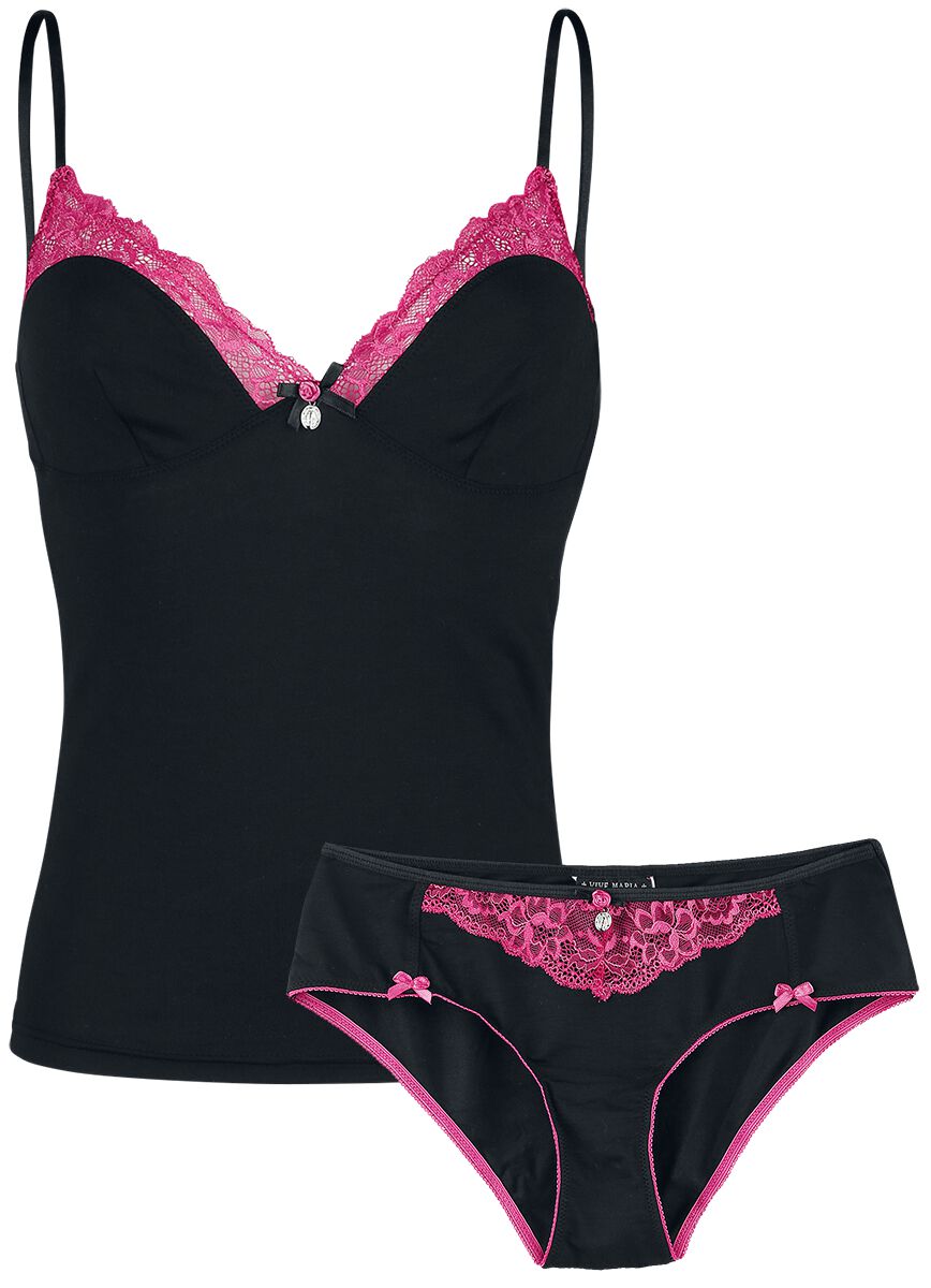 Vive Maria Sugar Ladies Set  Wäsche-Set  schwarz/pink