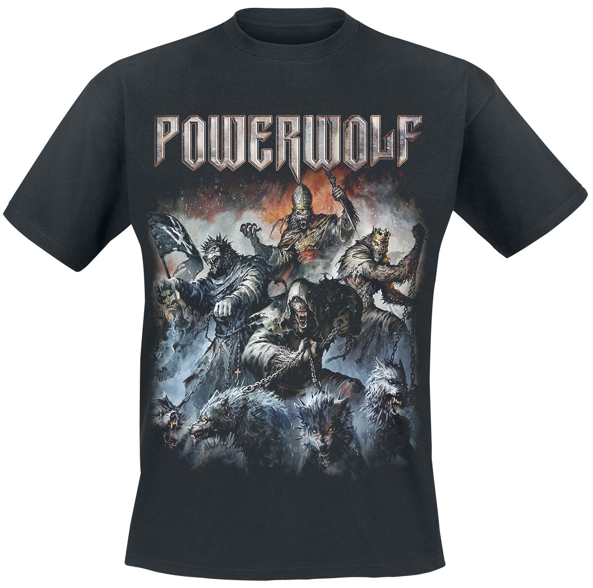 Image of Powerwolf Best Of The Blessed T-Shirt schwarz