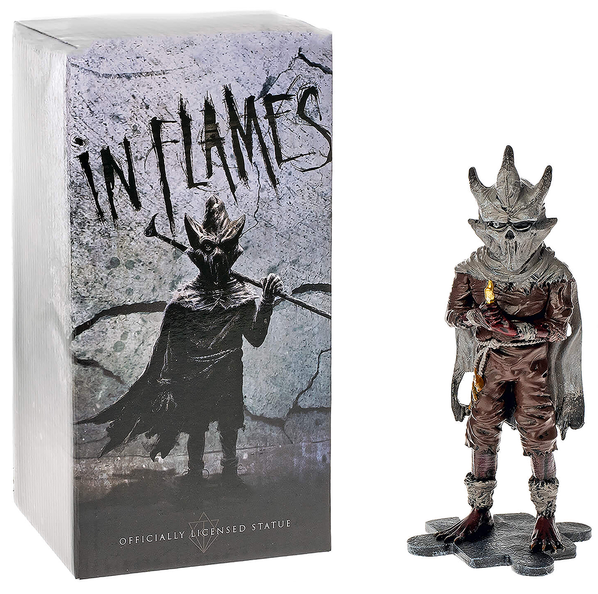In Flames Jesterhead Statue multicolor