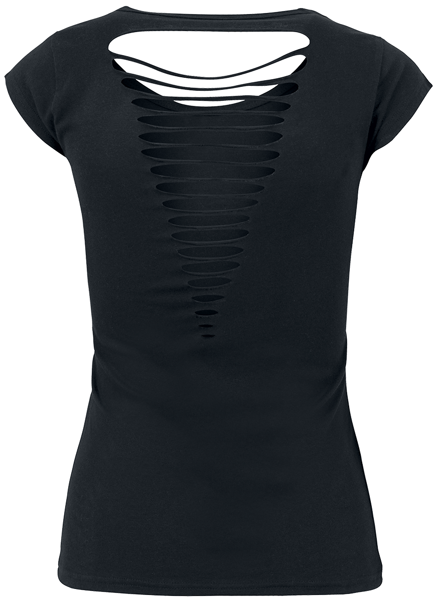 Be Different! T-Shirt - XS bis XL - für Damen - Größe XL - schwarz