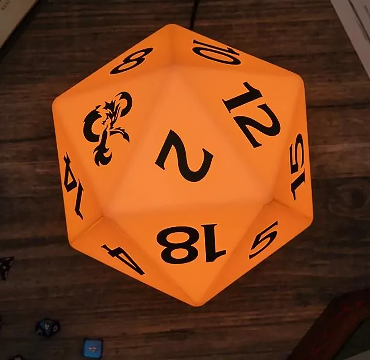 Dungeons and Dragons D20 Würfel - Lampe Lampe multicolor