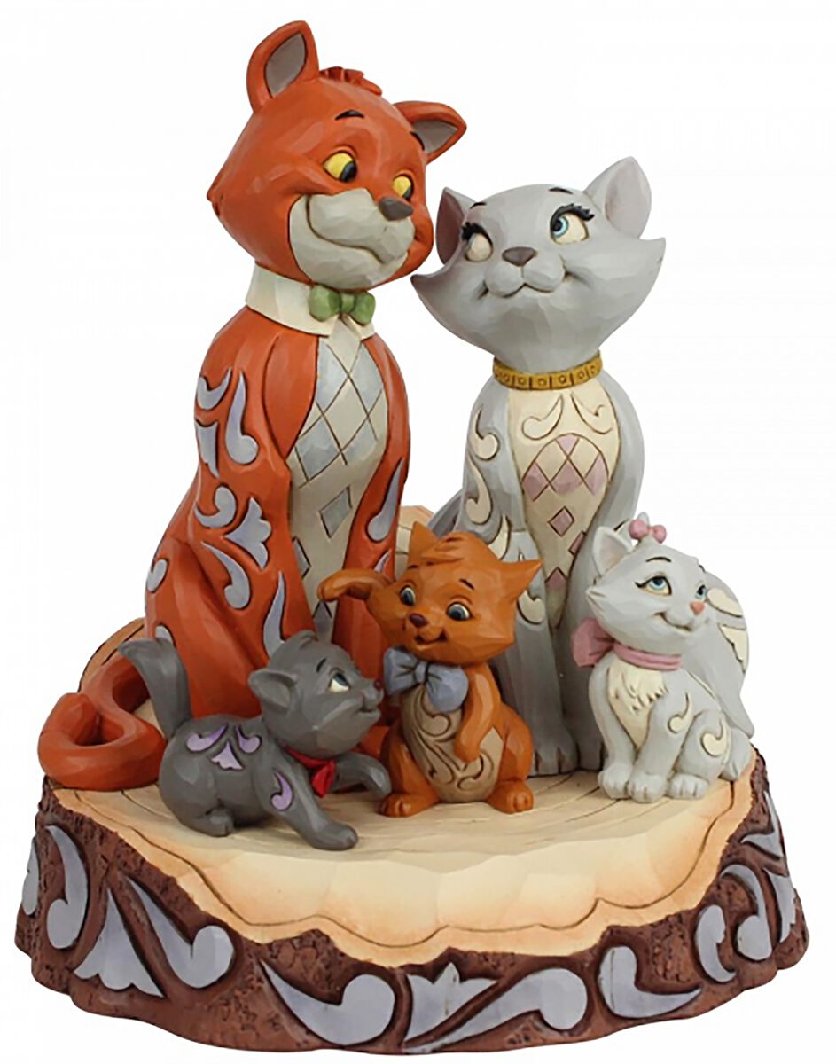 Figurine de collection Disney de Les Aristochats - Sculpté Avec Le Cœur - pour Unisexe - Standard