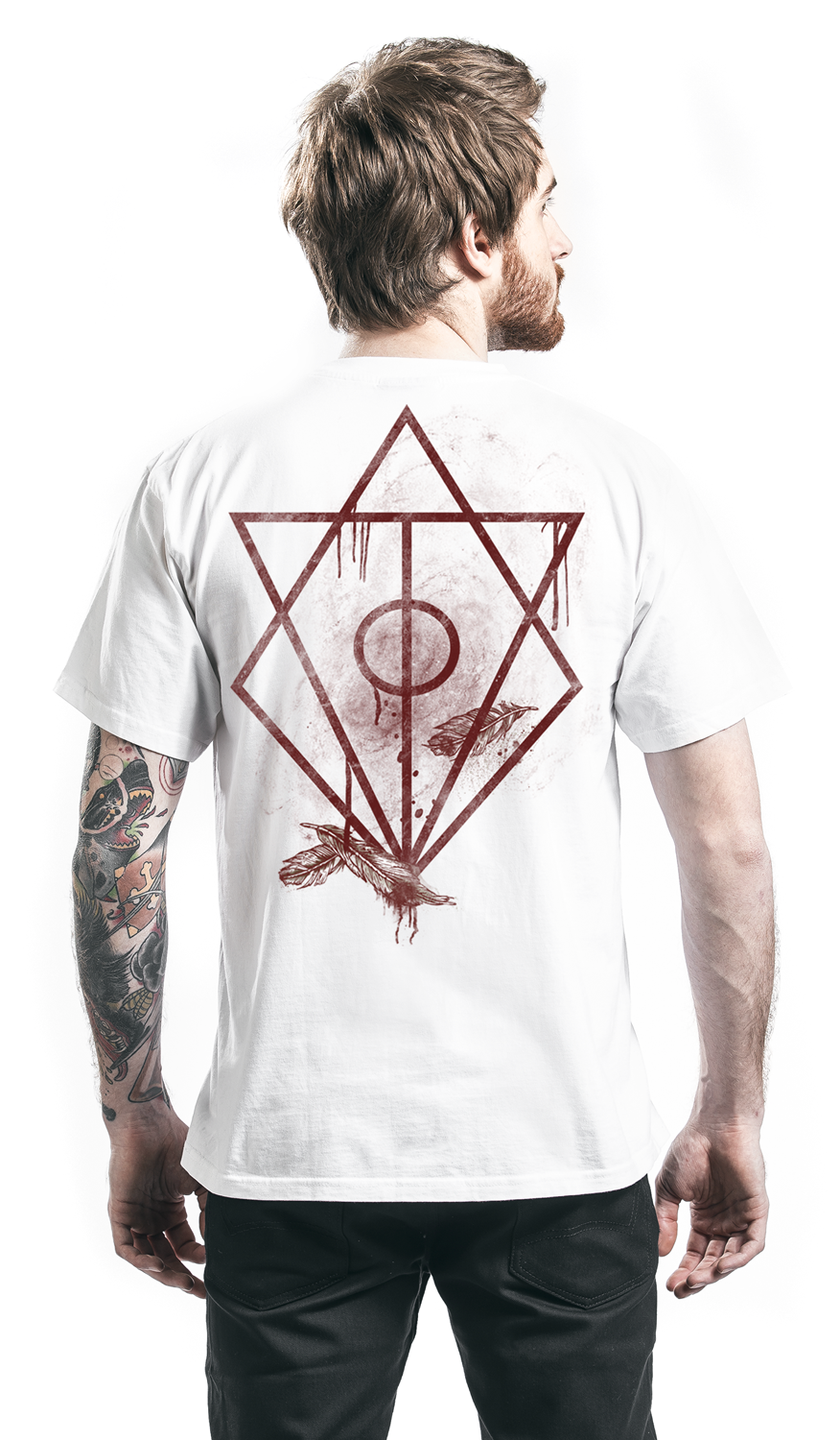 In Flames All For Me T-Shirt weiß