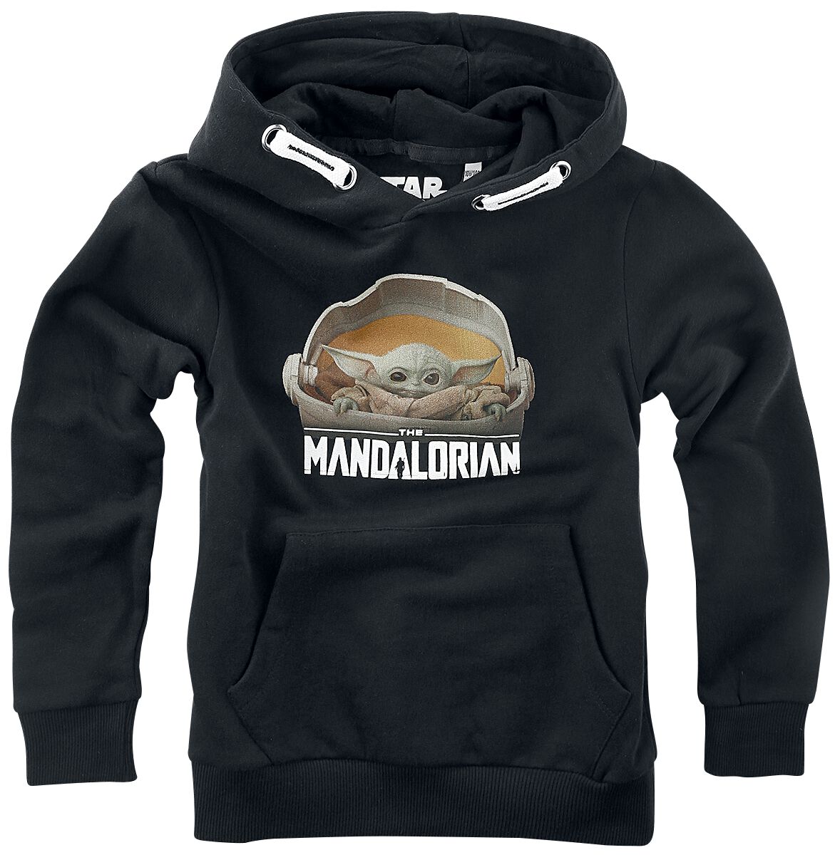 Star Wars Kids - The Mandalorian - Baby Yoda - Grogu Hooded sweater black